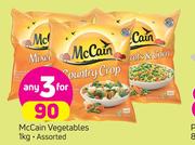 McCain Vegetables Assorted-3 x 1Kg