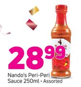 Nando's Peri Peri Sauce Assorted-250ml