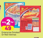 Enterprise Smoked Or Red Viennas-For 2