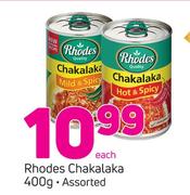 Rhodes Chakalaka-400g Each 