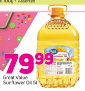 Great Value Sunflower Oil-5Ltr