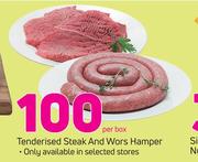 Tebderised Steak And Wors Hamper-Per Box