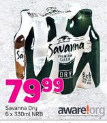 Savanna Dry NRB-6 x 330ml