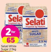 Selati White Sugar-2 x 2.5Kg