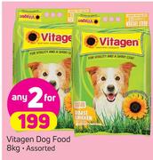 Vitagen Dog Food Assorted-2 x 8Kg