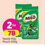 Nestle Milo Pouch-2 x 400g