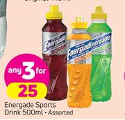 Energade Sports Drink-3x500ml