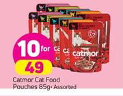Catmor Cat Food Pouches-10x85g