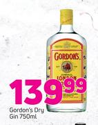 Gordon's Dry Gin-750ml