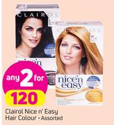 Clairol Nice n' Easy Hair Colour-For Any 2