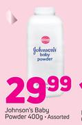 Johnson's Baby Powder-400g