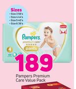 Pampers Premium Care Value Pack