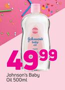 Johnson's Baby Oil-500ml