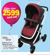 Little One Deluxe 2 In 1 Baby Stroller-Each