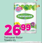 Twinsaver Roller Towels-4's