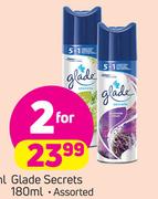 Glade Secrets-2x180ml