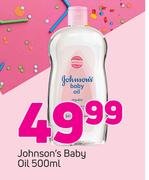 Johnson's Baby Oil-500ml