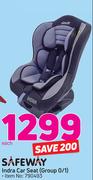 Safeway Indra Car Seat Group 0/1-Each