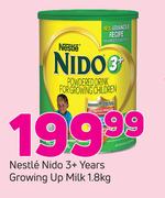 Nestle Nido 3+ Years Growing Up Milk-1.8Kg