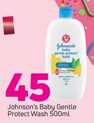  Johnsons Baby Gentle Protect Wash-500ml