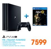 PS4 1TB + Fallout 76 Bundle