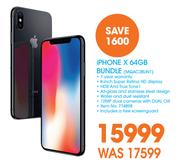Apple iPhone X 64GB Bundle MQAC2BUN1