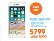 Apple iPhone 6 32GB Gold