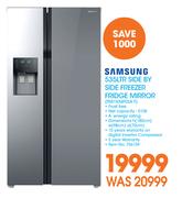 Samsung 535Ltr Side By Side Freezer Fridge Mirror RS51K54F02A F