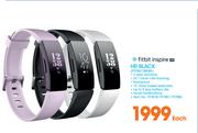 Fitbit Inspire HR Black FITFB413BKBK-Each