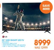 LG 55" UHD Smart LED TV 55UK6300