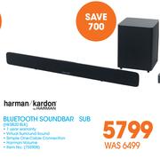 Harman/Kardon Bluetooth Soundbar SUB(HKSB20 BLK)