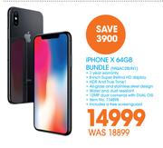Apple iPhone X 64GB Bundle MQAC2BUN1