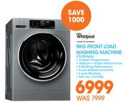 Whirlpool 9Kg Front Load Washing Machine FSCR90426