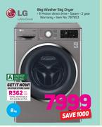 LG 8Kg Washer 5Kg Dryer