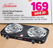 Sunbeam Double Spiral Hotplate SDS-200BB