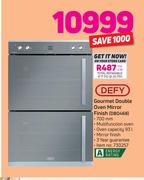 Defy Gourmet Double Oven Mirror Finish DBO468