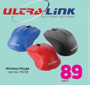 Ultra Link Wireless Mouse-Each