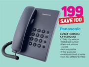 Panasonic Corded Telephone KX-TS500SAB