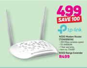 TP Link N300 Modem Router TDW8961N