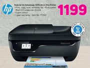 HP Deskjet Ink Advantage 3835 All In One Printer