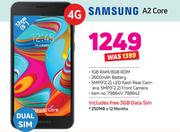 Samsung A2 Core Including Free 3G Data Sim