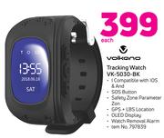 Volkano Tracking Watch VK-5030-BK-Each
