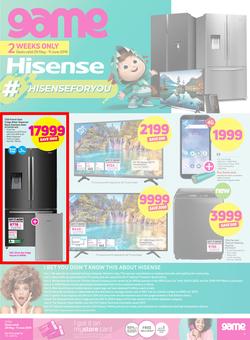 Game Hisense : Hisense For You (29 May - 11 June 2019), page 1