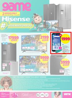 Game Hisense : Hisense For You (29 May - 11 June 2019), page 1