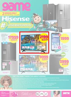 Game Hisense : Hisense For You (29 May - 11 June 2019), page 1