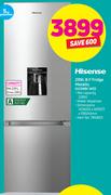 Hisense 299Ltr B F Fridge Metallic H299BI-WD