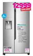Hisense 610Ltr SXS Fridge H700SI-IDL