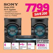 Sony Shake X10D HiFi System