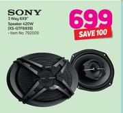 Sony 3 Way 6 x 9" Speaker 420W XS-GTF6939
