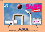 Samsung 43"(109cm) UHD Smart LED TV UA43NU7100K